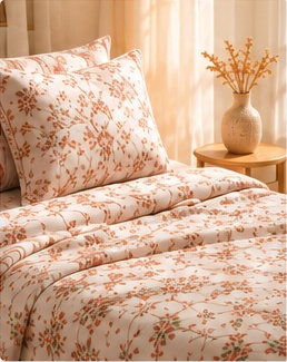 ITIYAADI Orange Bedsheet
